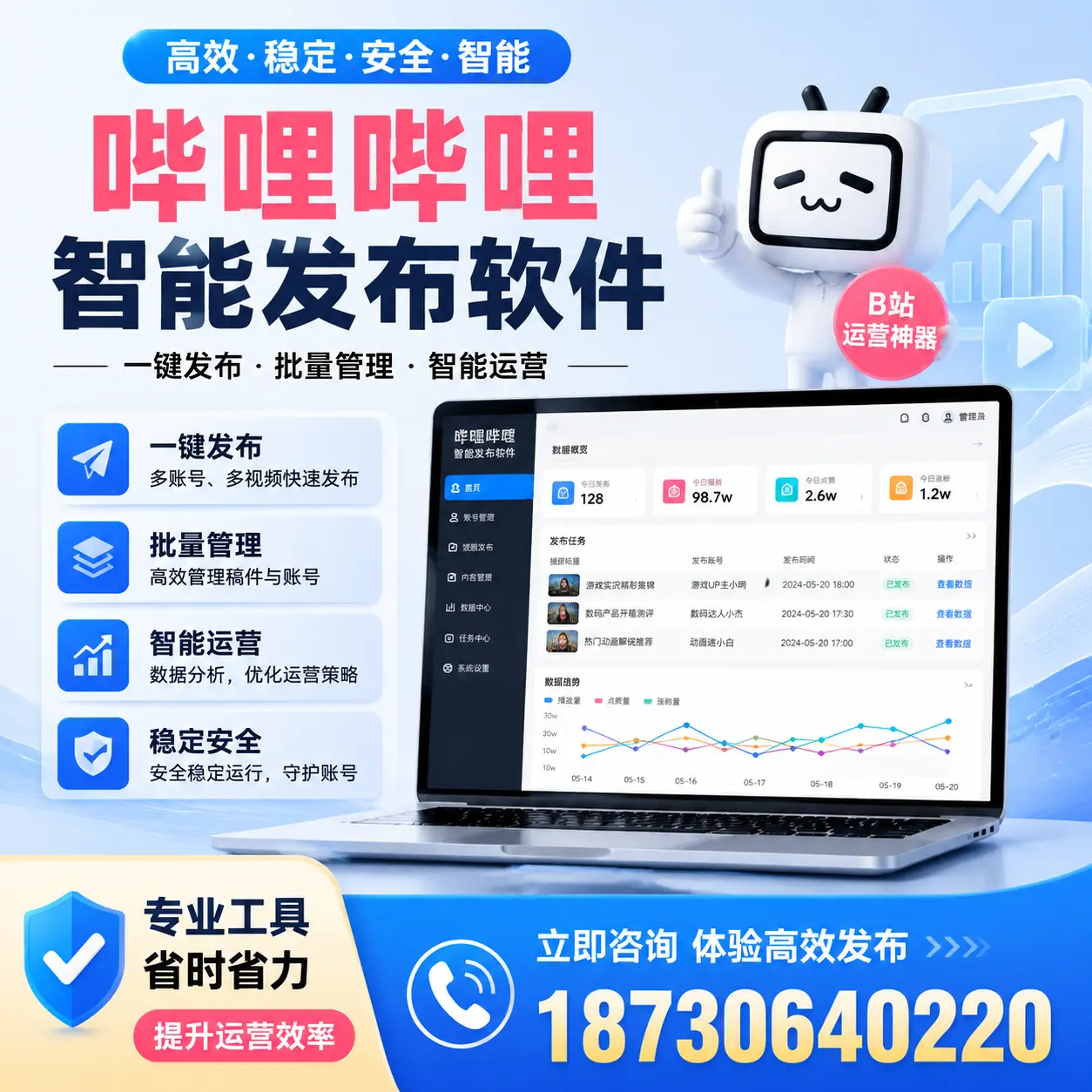 解密哔哩哔哩智能发布软件:功能与优势分析在 漯河